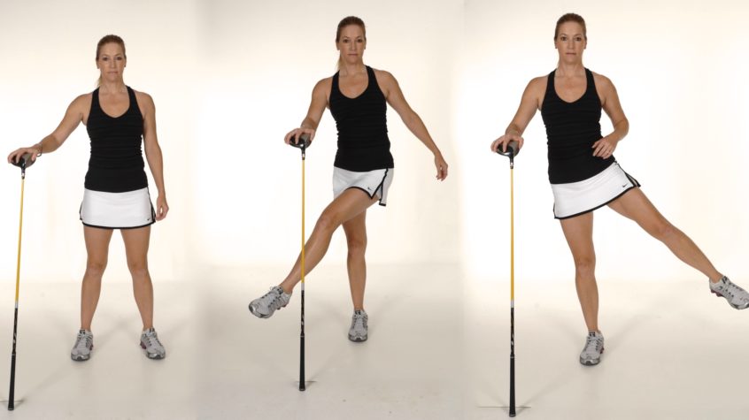 Standing Hip Abductor Exercise
