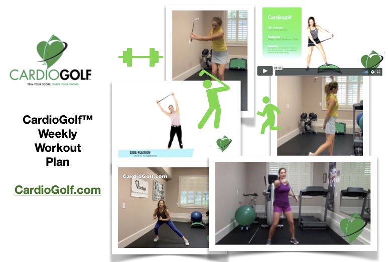 CardioGolf Weekly Workout