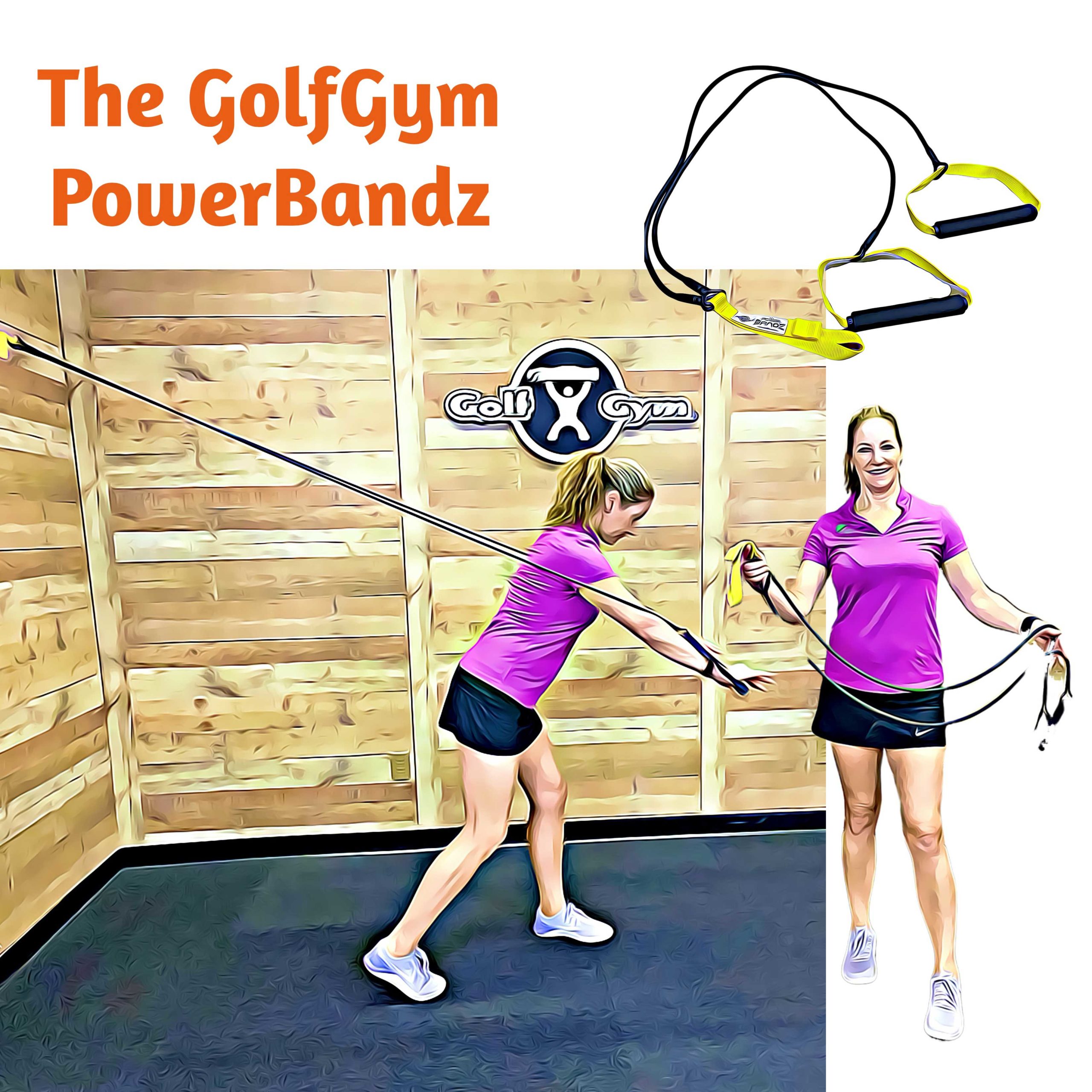The GolfGym PowerBandz for Golf and Flexibility