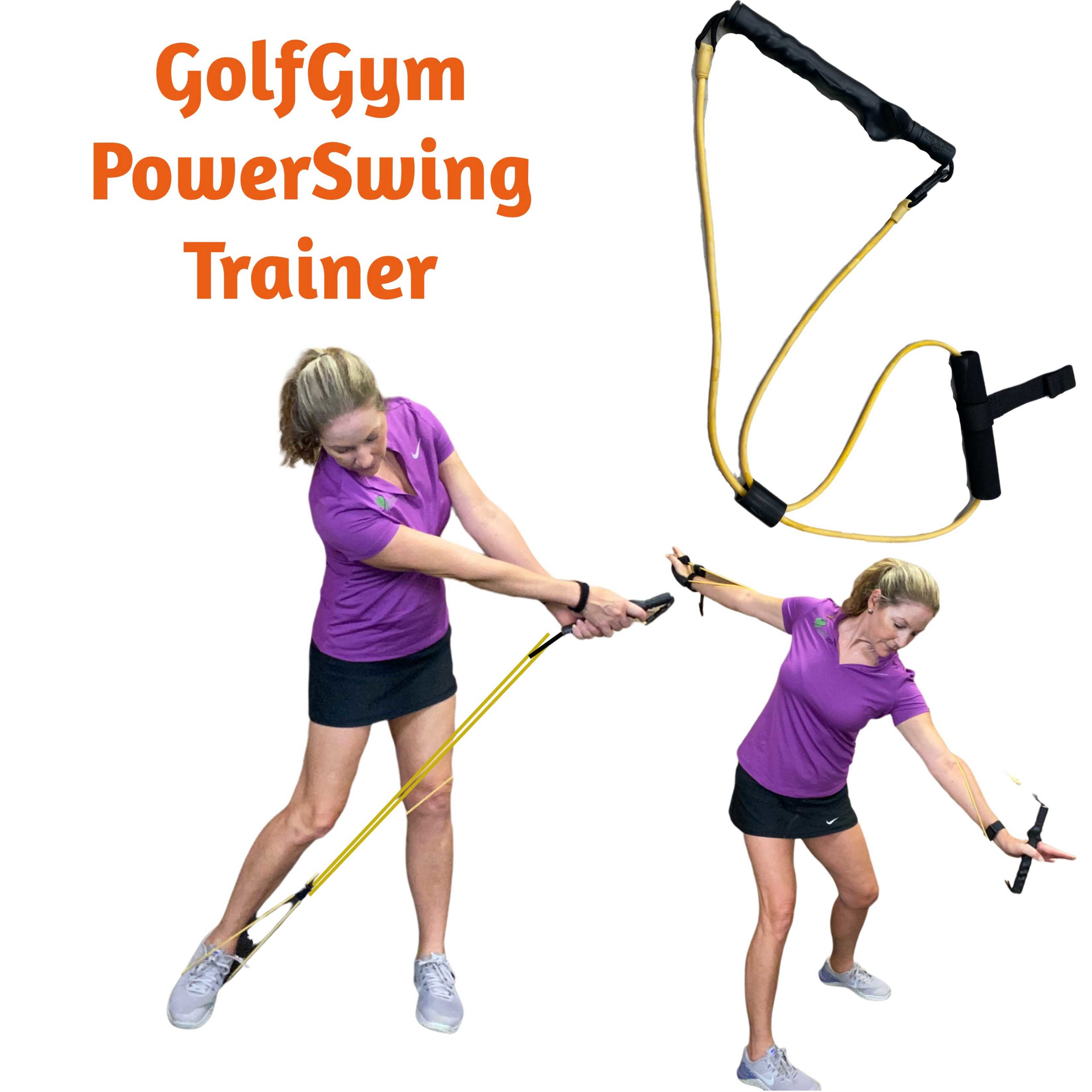 The GolfGym PowerSwing Trainer for Golf and Flexibility