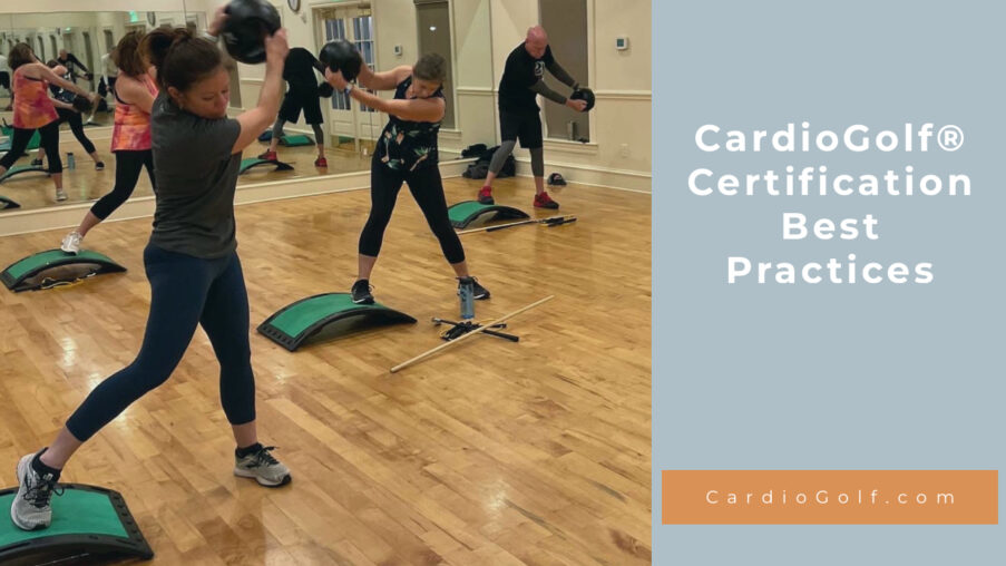 How to become a certified personal trainer for CardioGolf®