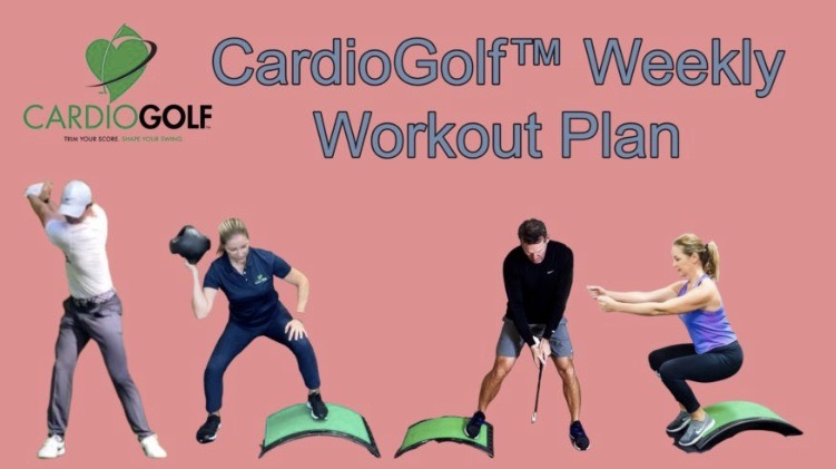 CardioGolf® Online Studio Weekly Golf-Fitness Workout Plan Week 13