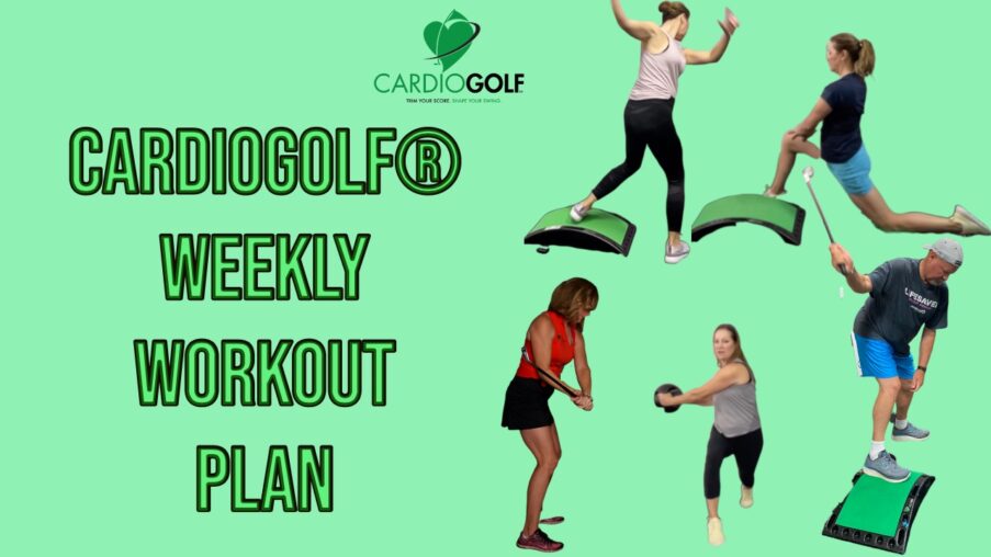 This is your CardioGolf™ Online Studio Weekly Workout Plan.