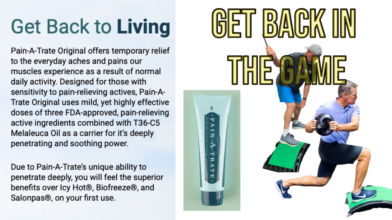 Get Back into the Game with this product!