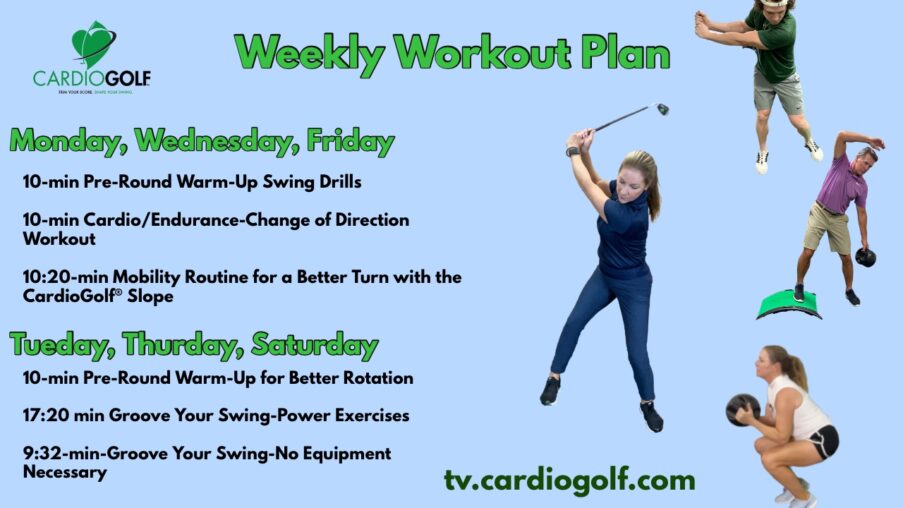 Fitness Workout Plan for Golf-CardioGolf® Week 30