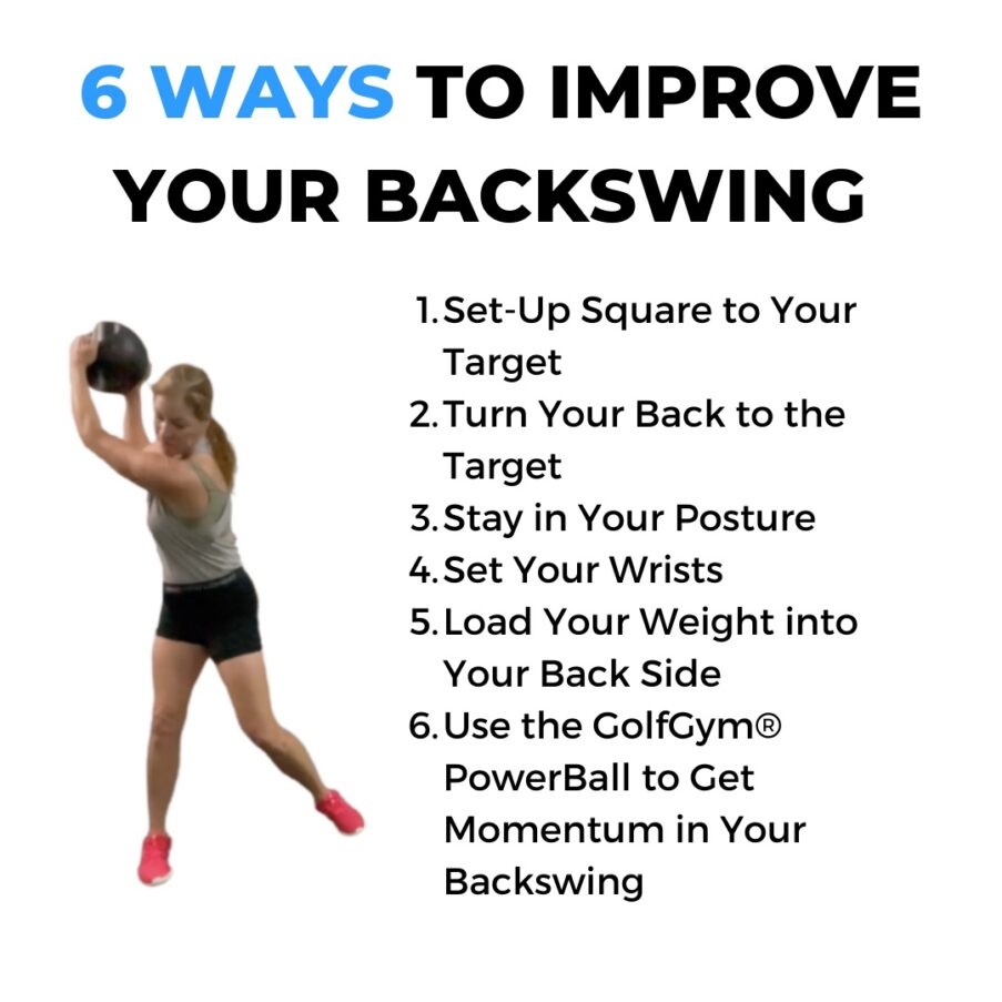 6 Ways to Improve Your Backswing with the GolfGym® PowerBall.