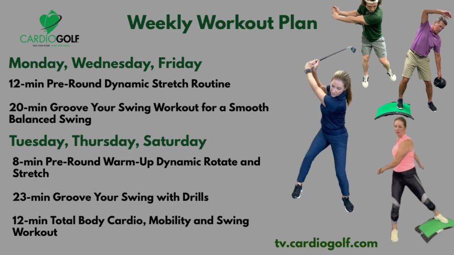CardioGolf® Weekly Workout Week 32