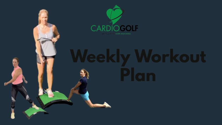 CardioGolf® Weekly Workout Plan Week 33