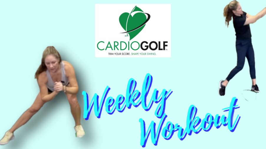 CardioGolf Weekly Workout Online Subscription