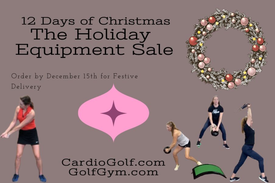 Welcome to Day 10 of our CardioGolf® Equipment "12 Days of Christmas Sale"! In the midst of the holiday hustle, we understand how challenging it can be to maintain your fitness and golf practice.