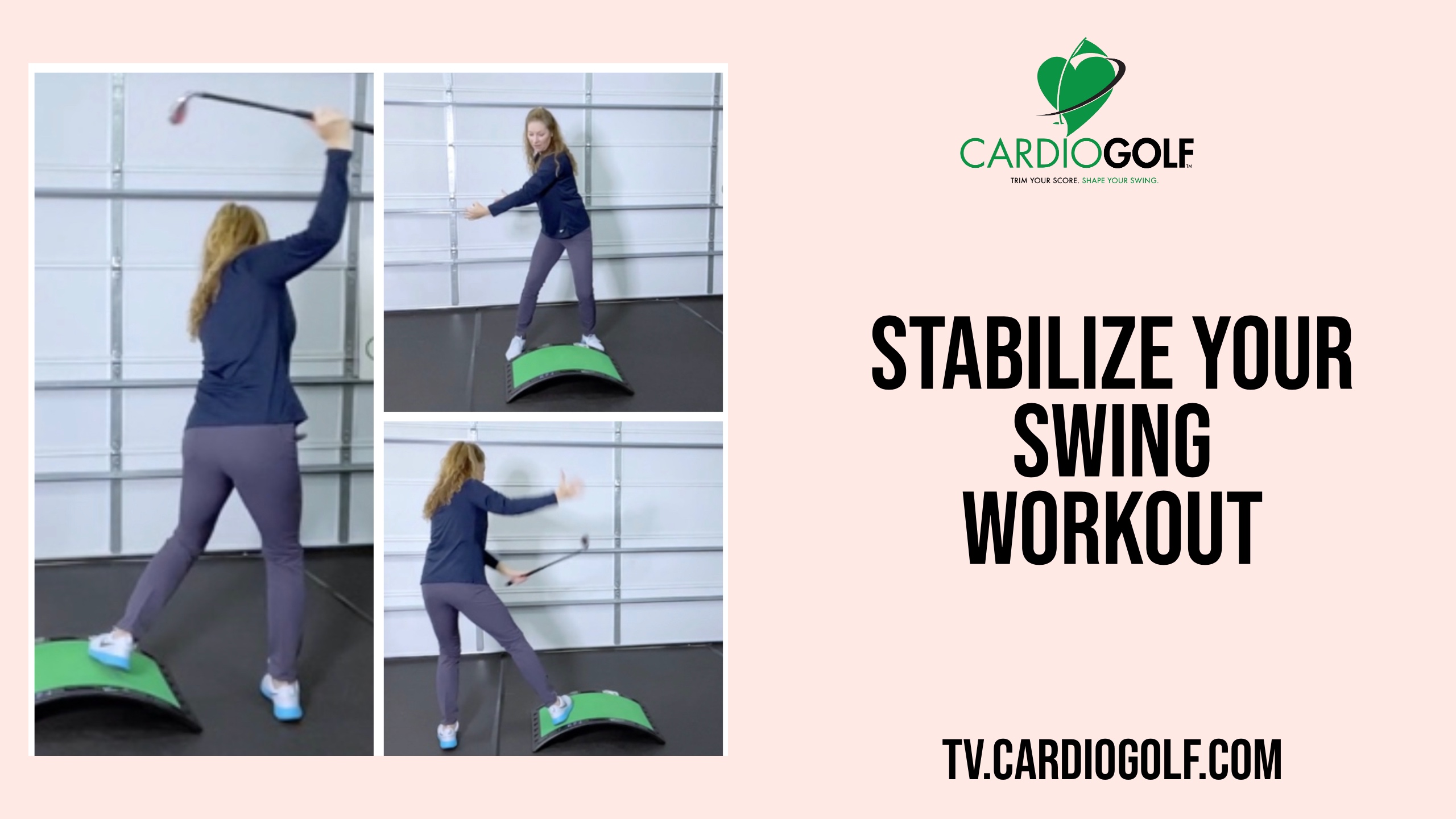  Stablize Your Swing Routine. CardioGolf.com 